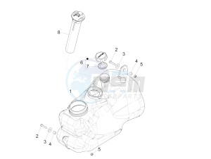 MP3 500 Sport Business ABS E3-E4 (NAFTA) drawing Fuel tank