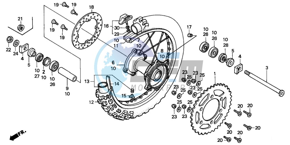 REAR WHEEL