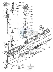 115C drawing PROPELLER-HOUSING-AND-TRANSMISSION-1