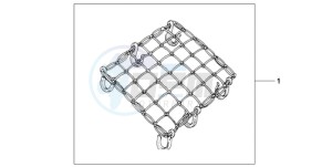 CBR125RWA Australia - (U / WH) drawing RUBBER NET A