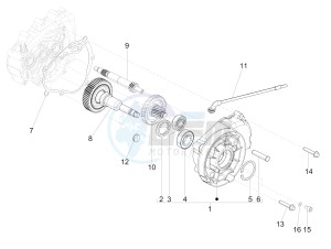 Liberty 125 4t Delivery e3 Single drawing Reduction unit