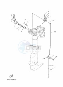 F2-5BMHS drawing THROTTLE-CONTROL