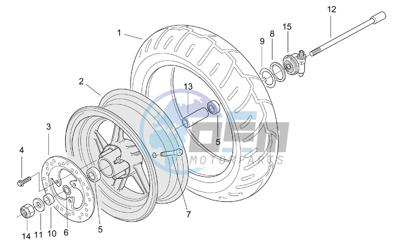 Front wheel