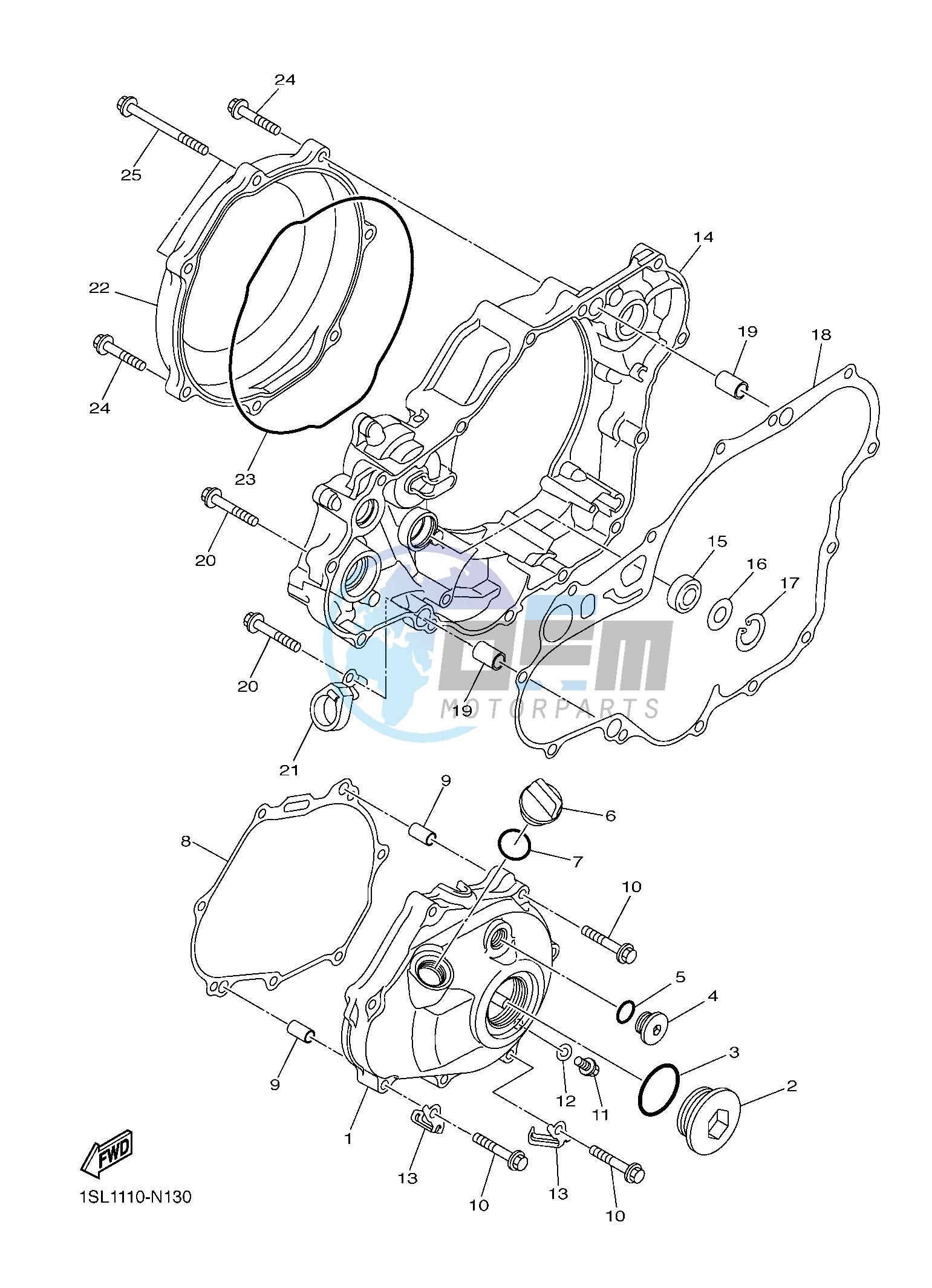 CRANKCASE COVER 1