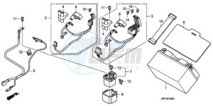 CB600FA3A Europe Direct - (ED / ABS ST) drawing BATTERY