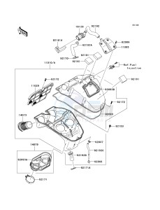 ER 650 A [ER-6N (AUSTRALIAN] (A6F-A8F) A7F drawing AIR CLEANER