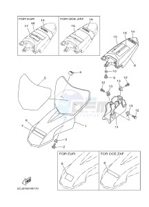 TT-R50 TT-R50E (2CJJ 2CJK 2CJL) drawing FENDER