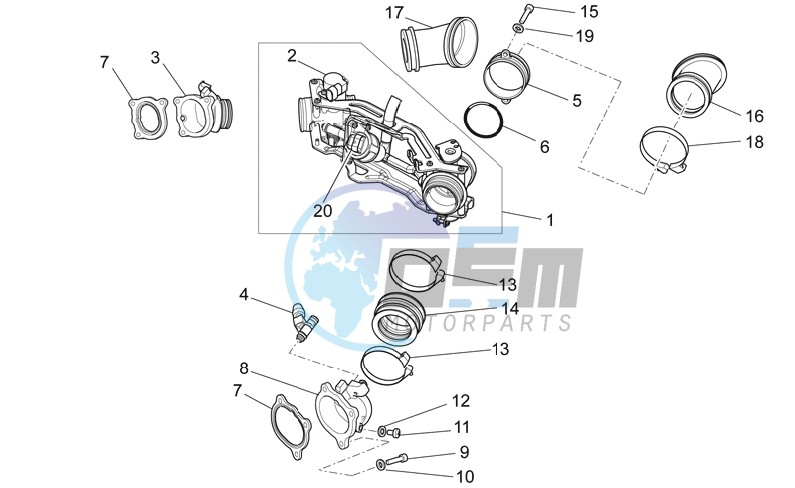 Throttle body