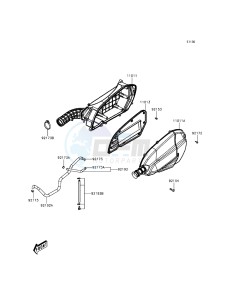 J300 ABS SC300BEF XX (EU ME A(FRICA) drawing Air Cleaner