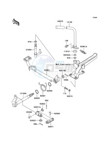 KLF300 KLF300B6F EU GB drawing Brake Pedal