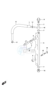 DF 115A drawing Fuel Injector