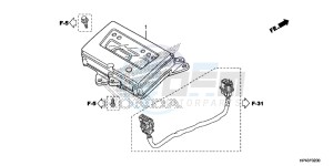 TRX420TED TRX420 Europe Direct - (ED) drawing METER