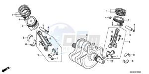 VT750CA9 Europe Direct - (ED / MME) drawing CRANKSHAFT