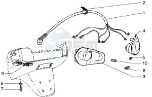 Hexagon 125 GT drawing Tail lamp