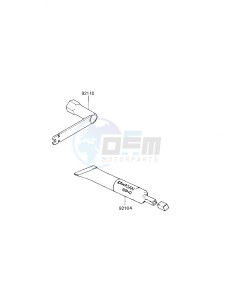 KX 125 C [KX125L] (C1) [KX125L] drawing OWNER TOOLS