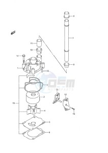 DF 225 drawing Water Pump