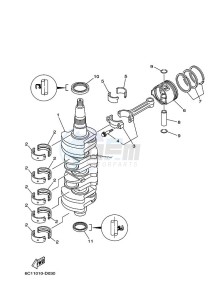 F50FETL drawing CRANKSHAFT--PISTON