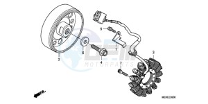 CBF600NA9 Europe Direct - (ED / ABS) drawing GENERATOR