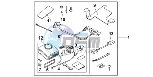 KIT ALARM SYS