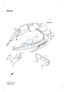 UH200G BURGMAN EU drawing FRAME COVER