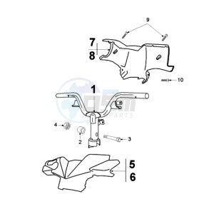 LUDIX 14 L ELEGANCE drawing HANDLEBAR