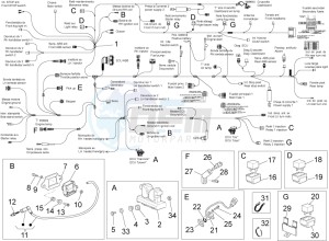 Stelvio 1200 8V STD - NTX drawing Electrical system I