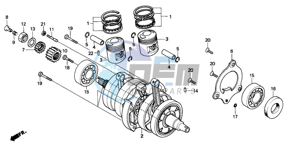 CRANKSHAFT/PISTON