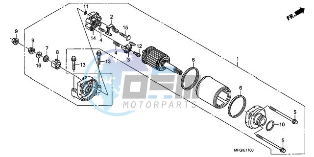 STARTING MOTOR