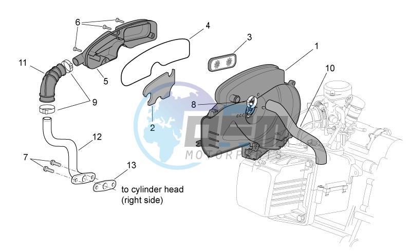 Secondary air