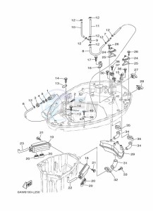 F350AETX drawing BOTTOM-COVER-2