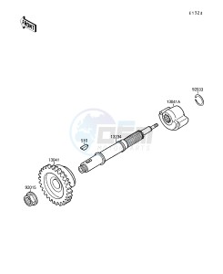 KSF 250 A [MOJAVE 250] (A3-A7) [MOJAVE 250] drawing BALANCER