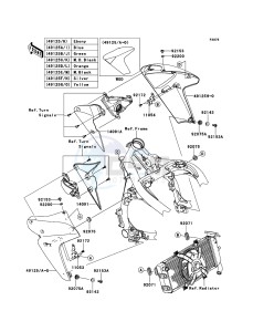 ER-6n ABS ER650B8F GB XX (EU ME A(FRICA) drawing Shroud