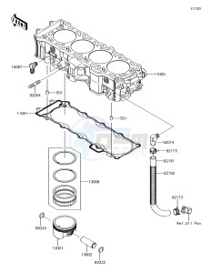 JET SKI ULTRA 310R JT1500NEF EU drawing Cylinder/Piston(s)