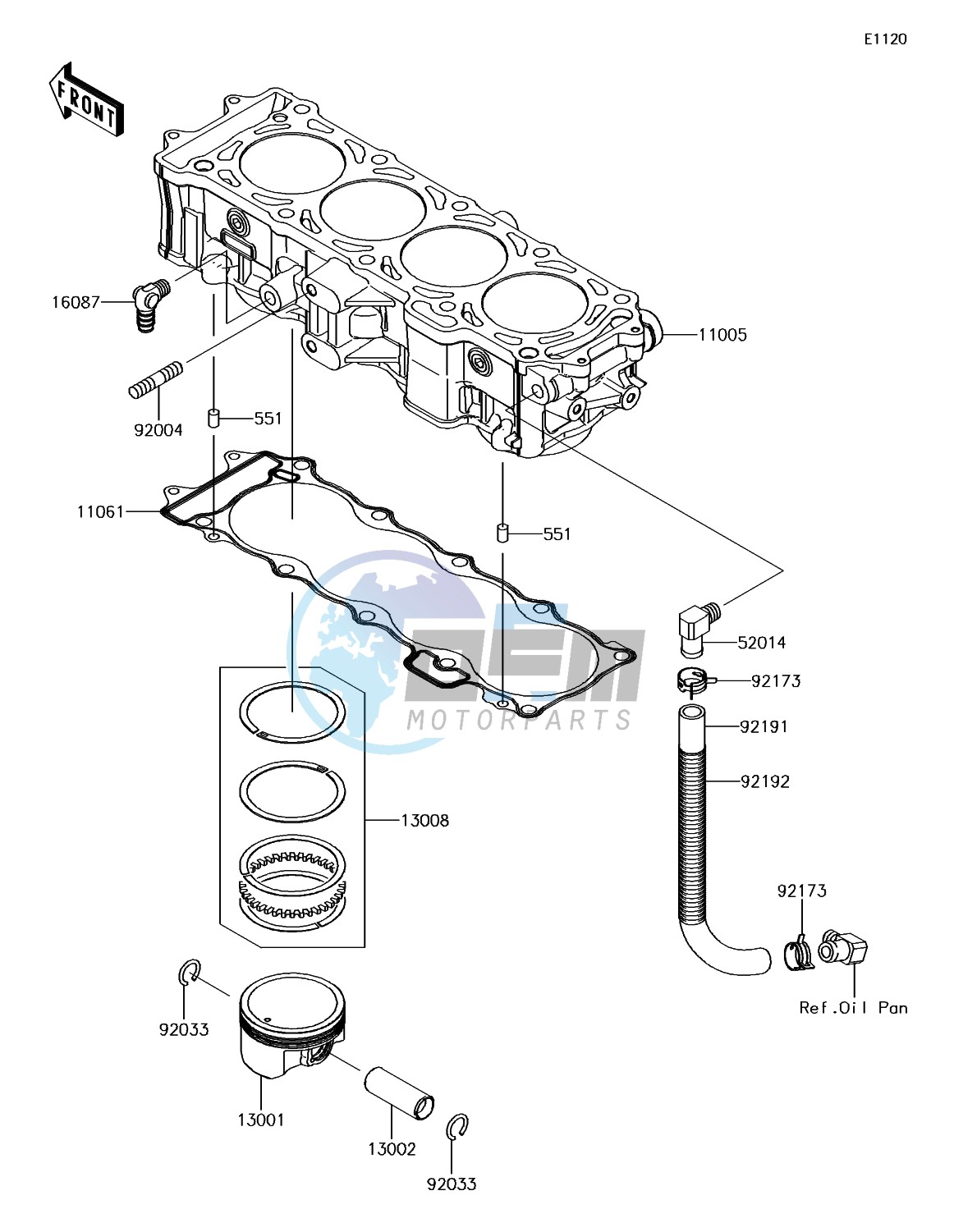 Cylinder/Piston(s)