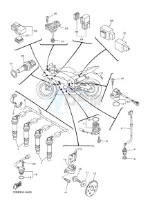 YZF-R6 600 R6 (2CXM 2CXN) drawing ELECTRICAL 1