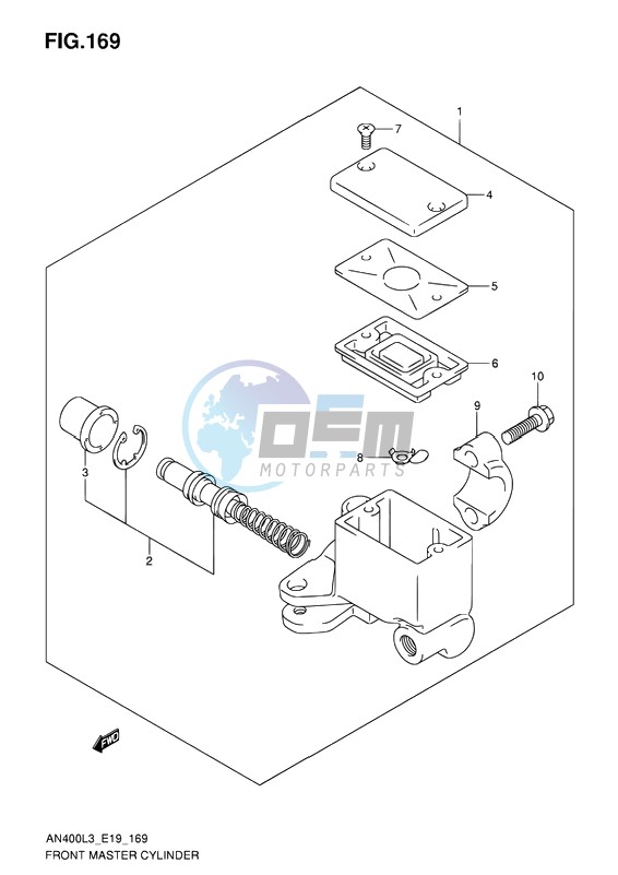 FRONT MASTER CYLINDER