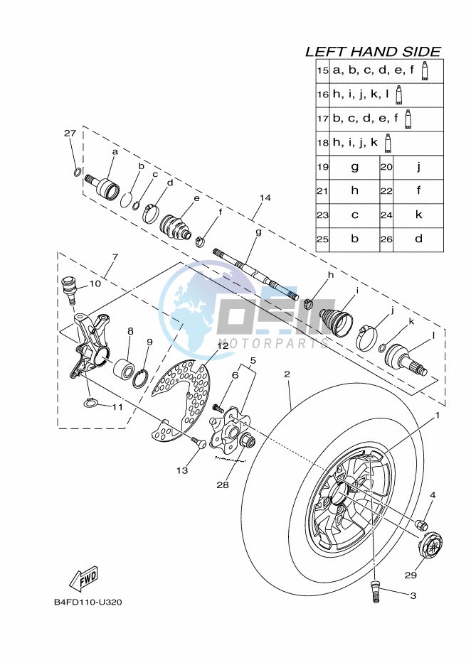 FRONT WHEEL