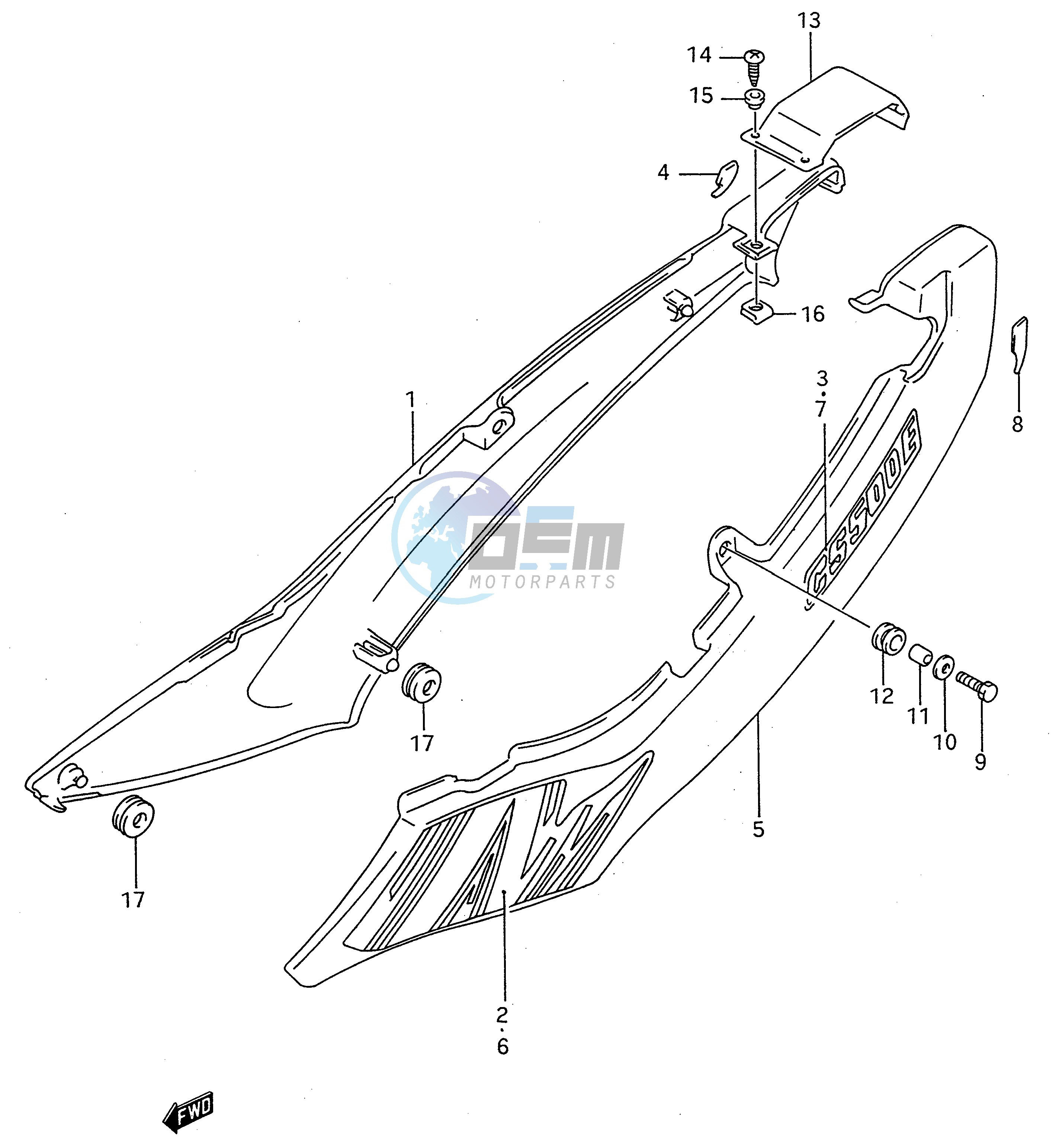 FRAME COVER (MODEL P)