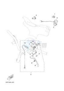 YN50 YN50F NEO'S 4 (2ACM 2ACM 2ACM 2ACM) drawing HANDLE SWITCH & LEVER