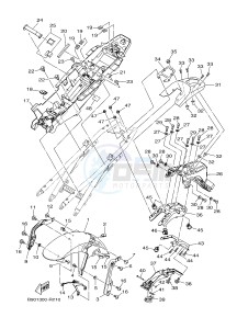 MTM850 MTM-850 XSR900 (B906) drawing FENDER