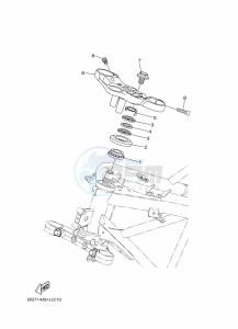 YZF320-A YZF-R3 (B2X9) drawing STEERING