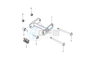 METAL–X - 50 cc drawing ENGINE BRACKET