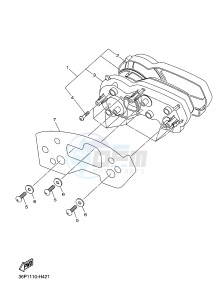 XJ6F 600 DIVERSION F (1CWP 1CWN) drawing METER