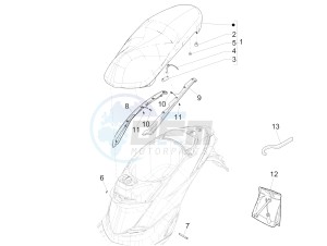 Liberty 125 iGet 4T 3V ie ABS (EMEA) drawing Saddle/seats