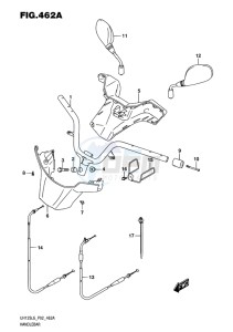 UH125 BURGMAN EU drawing HANDLEBAR