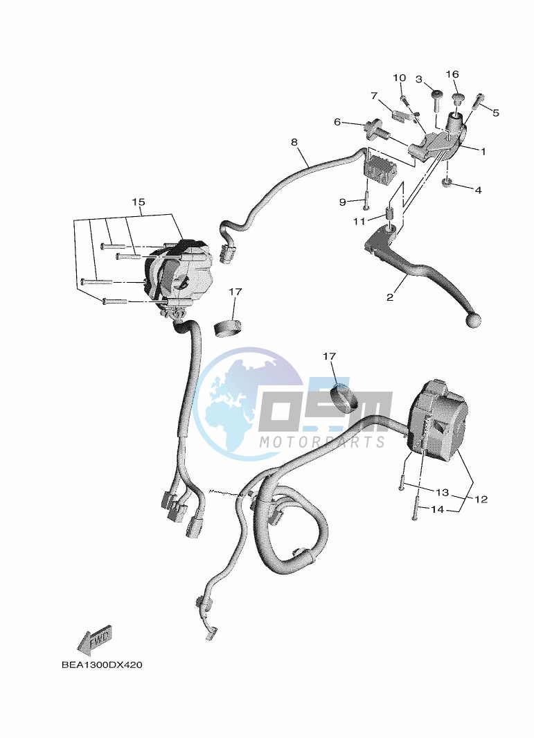 HANDLE SWITCH & LEVER