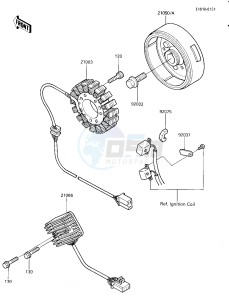 EX 250 E [NINJA 250R] (E1-E2) [NINJA 250R] drawing GENERATOR_REGULATOR