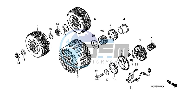 CLUTCH (VFR1200FD)