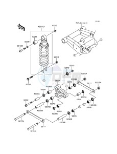 Z800 ZR800CGFA UF (UK FA) XX (EU ME A(FRICA) drawing Suspension/Shock Absorber