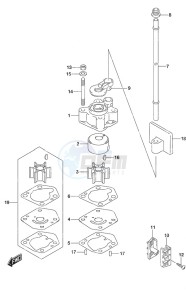 DF 9.9B drawing Water Pump